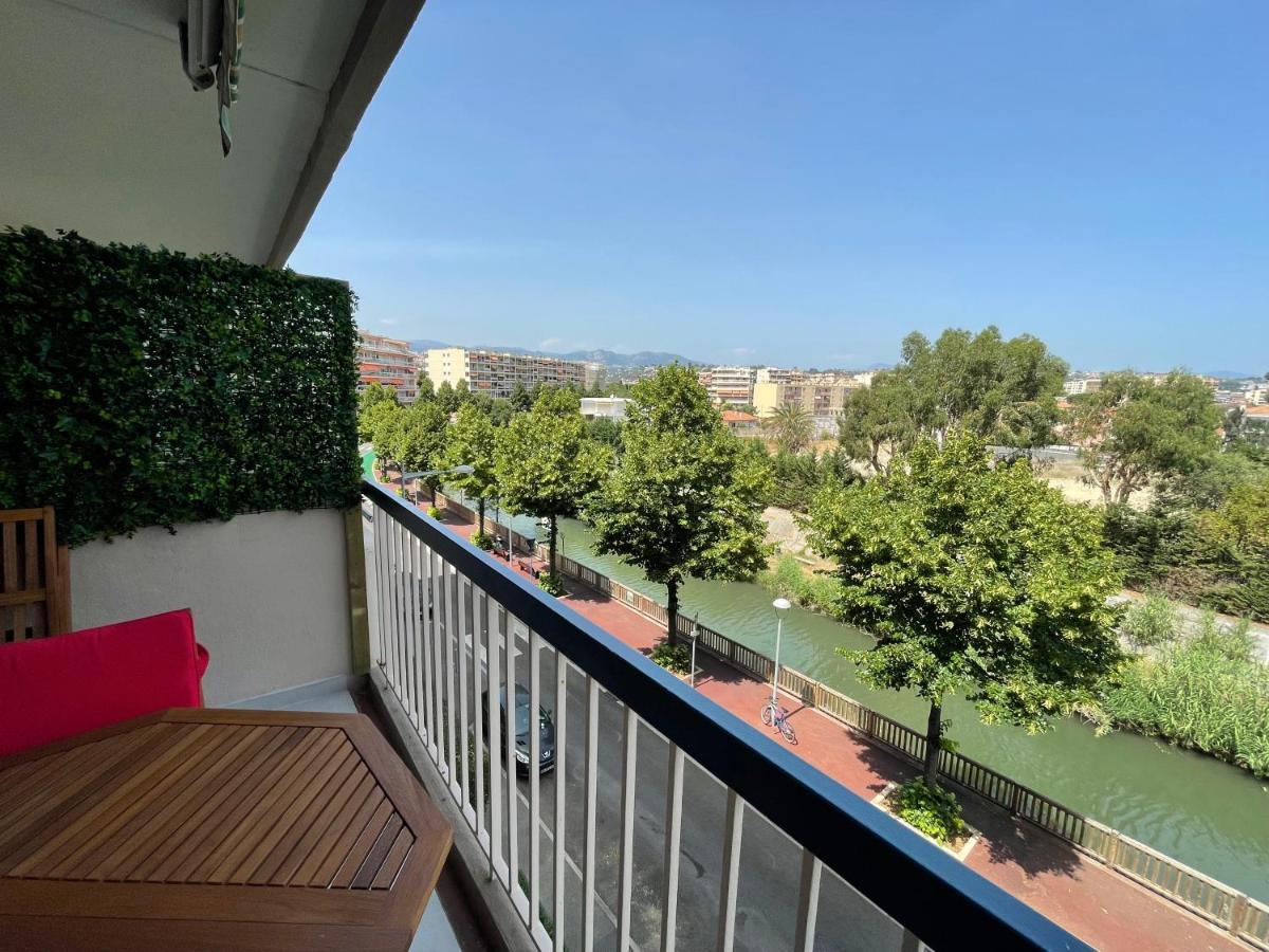 Vue Sur Mer - Magnifique Appartement Tout Confort - Terrasse Et Parking Prive Cagnes-sur-Mer Exterior photo