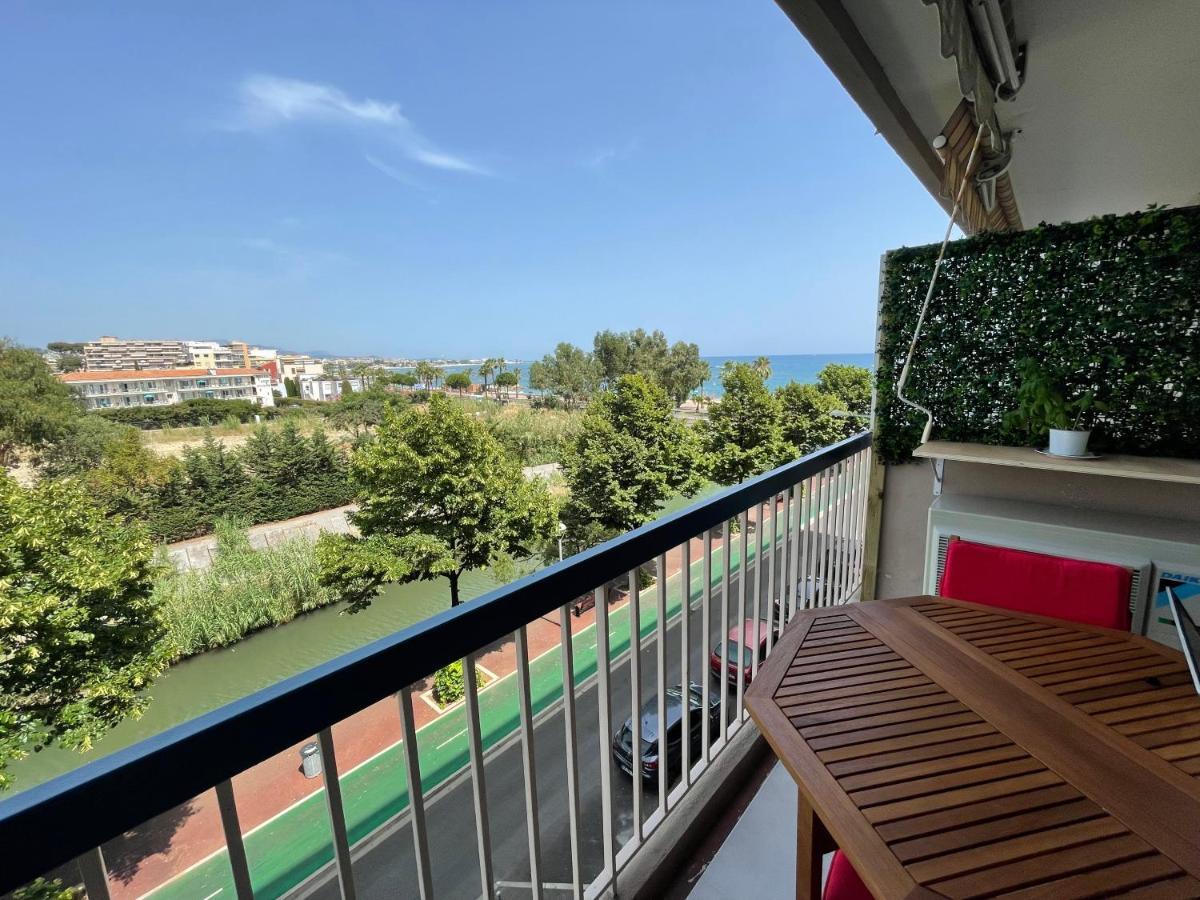 Vue Sur Mer - Magnifique Appartement Tout Confort - Terrasse Et Parking Prive Cagnes-sur-Mer Exterior photo